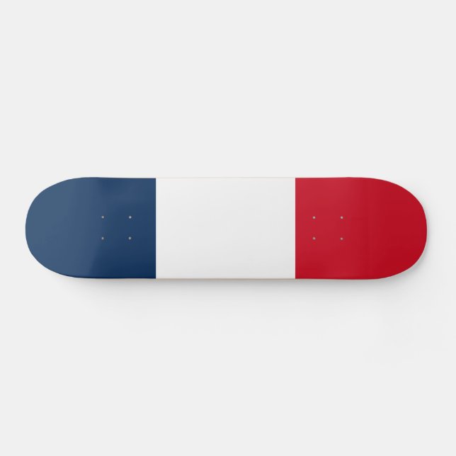 French Flag Skateboard (Horz)