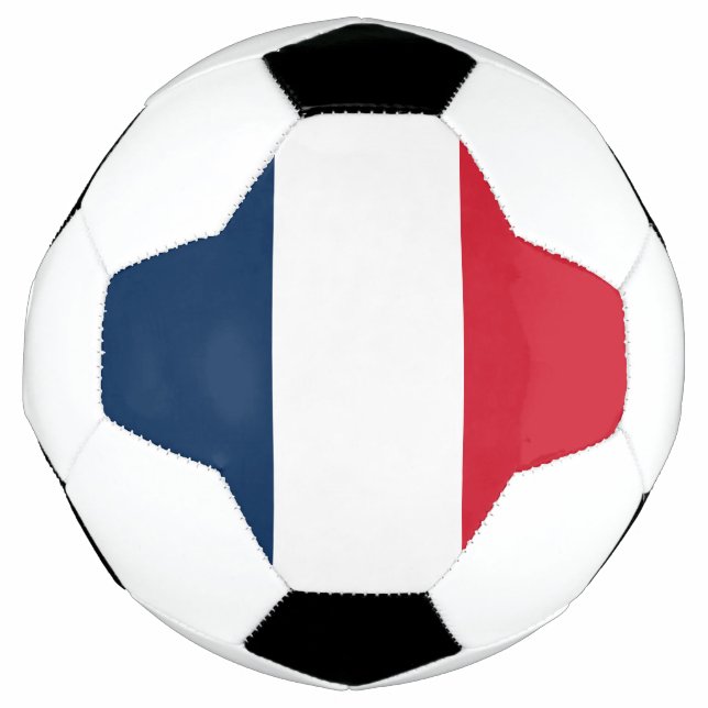 French Flag Soccer Ball (Front)