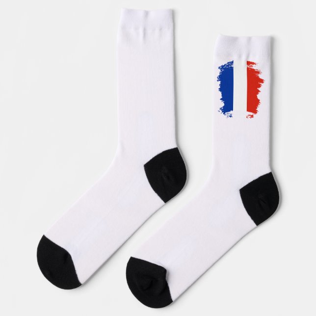 French flag socks (Left)