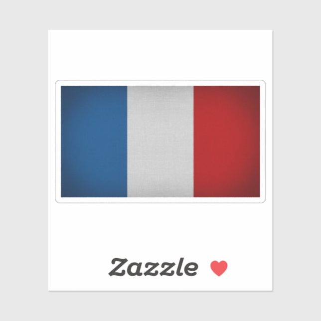 French Flag Sticker (Sheet)