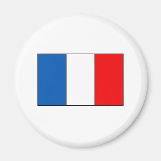 French Flag T-shirts and Gifts Magnet (Front)