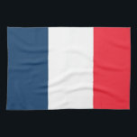 French Flag Tea Towel<br><div class="desc">Support your country</div>
