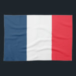 French Flag Tea Towel<br><div class="desc">Support your country</div>