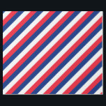 French Flag Theme Wrapping Paper<br><div class="desc">This design is included in the Paris,  French Theme Party Collection. Products in this line may show various French Culture. This item features the French Flag. For more products; please see Our other  Themed Cities. Each city has a range of stylish items with a distinct look.</div>