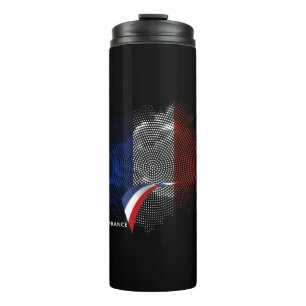 French flag thermal tumbler