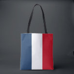 French Flag Tote Bag<br><div class="desc">The national flag of France.</div>