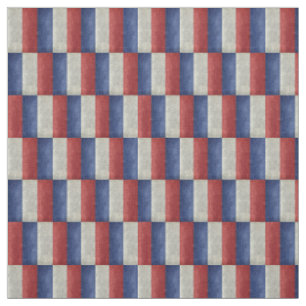 French Flag with a twist Fabric