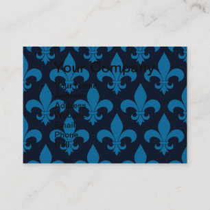 French Fleur de lis Pattern  Business Card