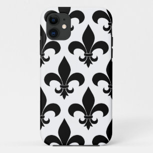 French fleur de lis pattern iPhone 11 case