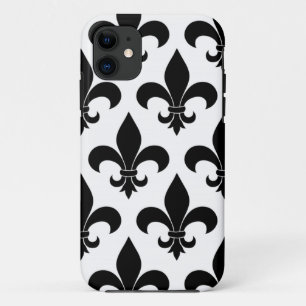French Fleur de lis Pattern Classic iPhone 11 Case