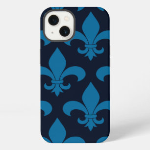 French Fleur de lis Pattern Classic iPhone 13 Case