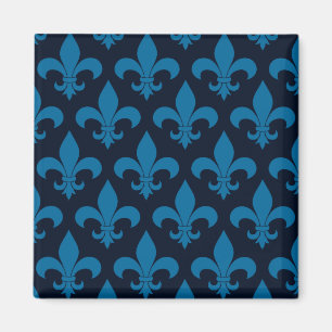 French Fleur de lis Pattern Classic Magnet