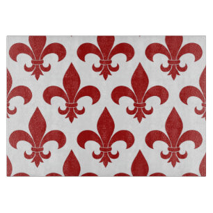 French Fleur de lis Pattern Cutting Board