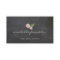 FRENCH FLORAL BOUQUET on CHALKBOARD Business Card