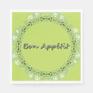 FRENCH-FLORAL-FRESH--NAPKIN-DECOR NAPKIN