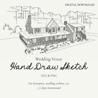 French Floral Garden  Invitation