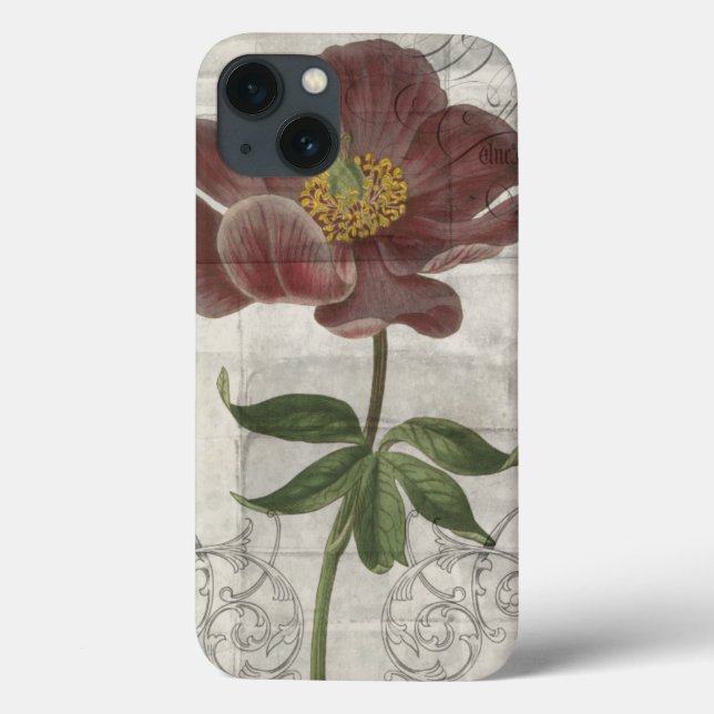 French Floral I Case-Mate iPhone Case (Back)