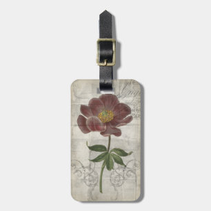 French Floral I Luggage Tag