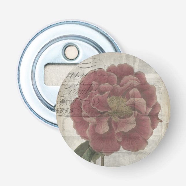 French Floral III Bottle Opener (Front)