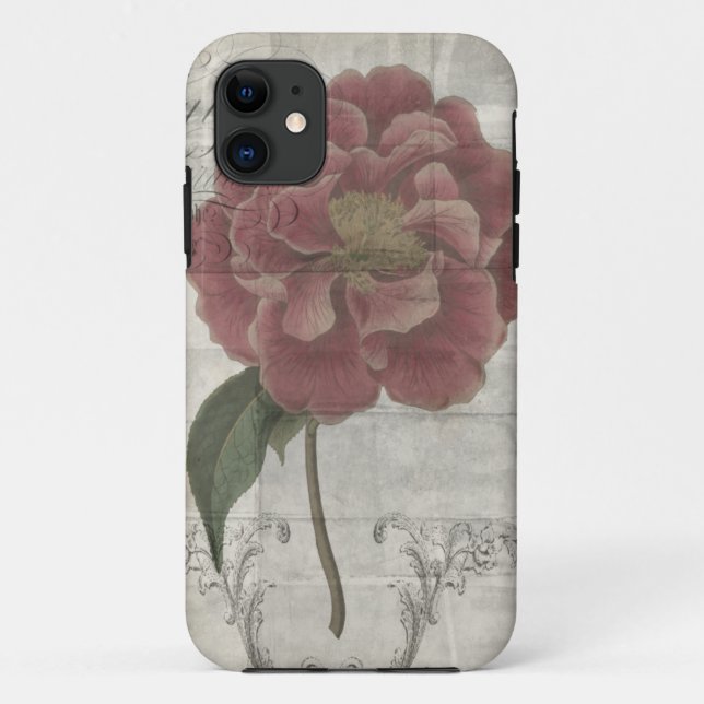 French Floral III Case-Mate iPhone Case (Back)
