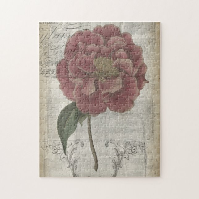 French Floral III Jigsaw Puzzle (Vertical)