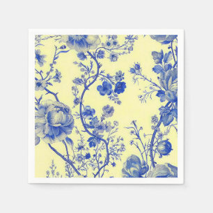French Floral Paper Napkin