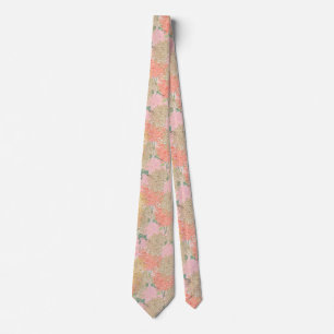 French flower bush tie