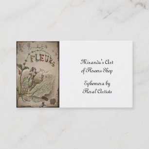 French Flower Fairy Business Card