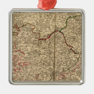 French forests metal tree decoration