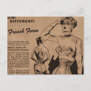 French Form Postcard