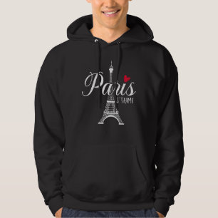 French France Paris Bonjour Marseille Monaco Eiffe Hoodie