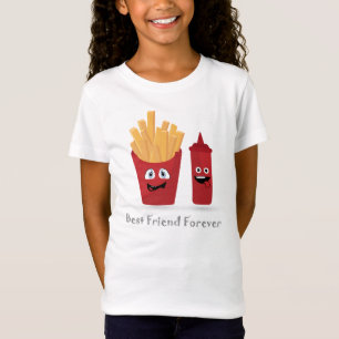 French Fries and Ketchup Best Friend T-Shirt