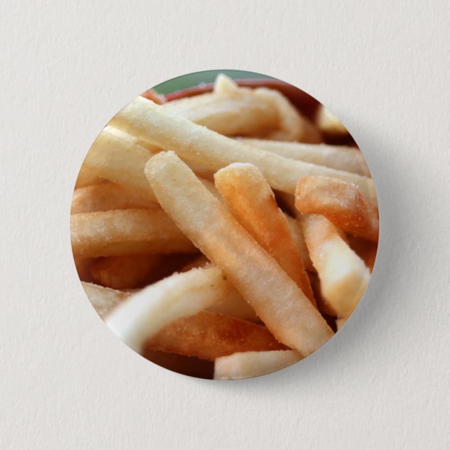 French Fries Button (Front)
