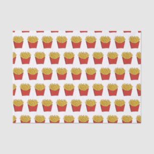 French fries cartoon illustration tissue paper