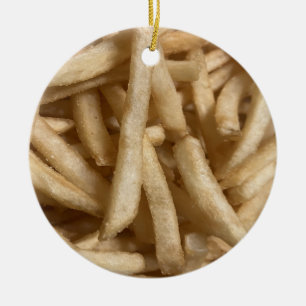 French Fries Ceramic Tree Decoration