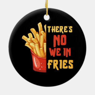 French-fries Ceramic Tree Decoration