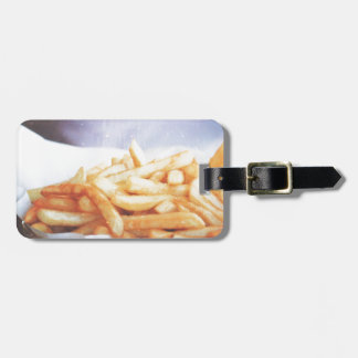 French Fries Delicious Luggage Tag