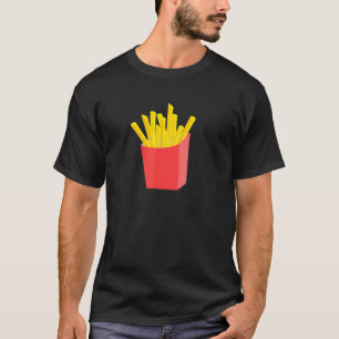 French Fries For Men Women Funny Men Women Fires T-Shirt