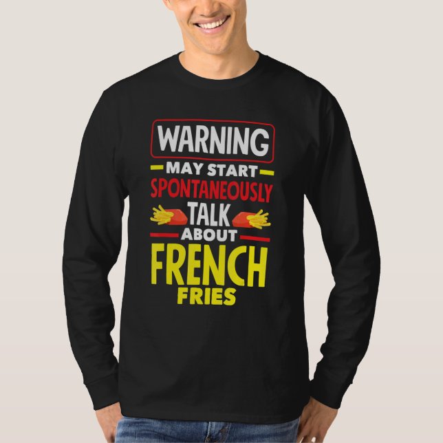 French Fries   French Fry T-Shirt (Front)