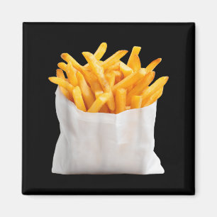 French Fries Fry Funny Halloween Food Costume Magnet