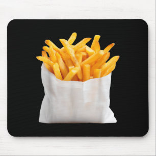 French Fries Fry Funny Halloween Food Costume Mouse Pad