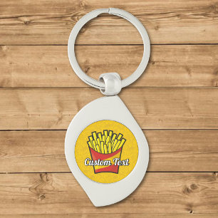 French Fries Key Ring