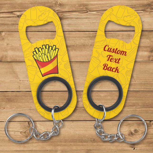 French Fries Keychain Bottle Opener (Creator Uploaded)
