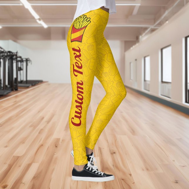 French Fries Leggings (Creator Uploaded)
