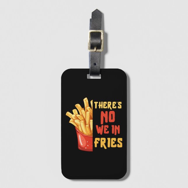 French-fries Luggage Tag (Front Vertical)