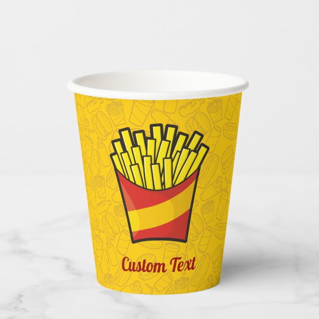 French Fries Paper Cups (Front)
