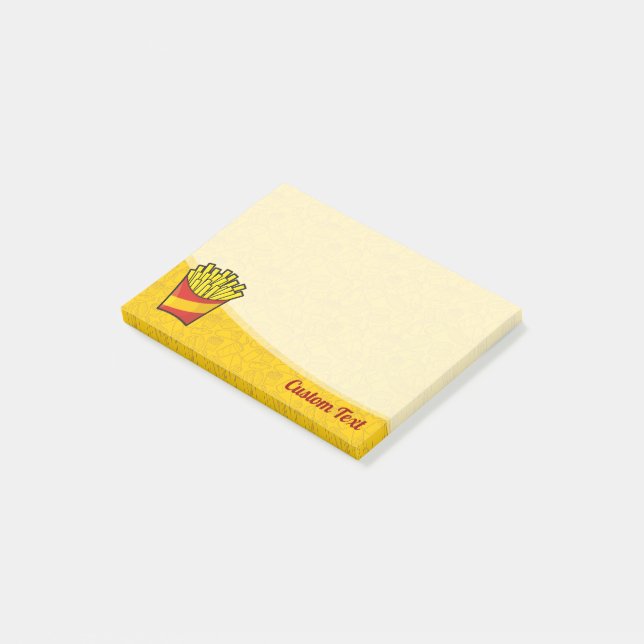 French Fries Post-it Notes (Angled)