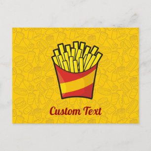 French Fries Postcard