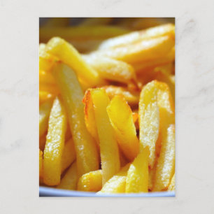 FRENCH FRIES POSTCARD