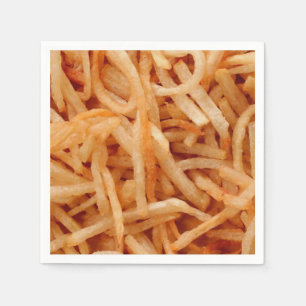 French Fries Potato Fry Napkin